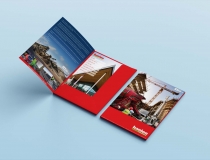A4 Presentation Folder Design – Hanlon Concrete