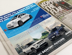 Full Page Press Advert Designers Ireland