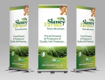 Pullup & Rollup Banner Designers – Slaney Farms