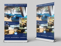 Extra Wide Premium Design & Print Rollup Banners – NP Liquid Glass