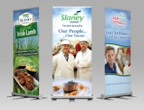 Pullup & Rollup Display Signage Banners – Slaney Meats