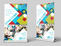 Super Wide Pullup & Roll-up Banner Designers – The Cube